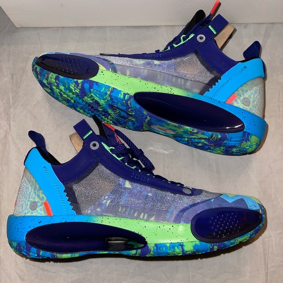 Nike Air Jordan XXXIV Low EYBL 11.5. CZ7747-500 - NIB